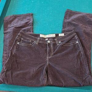 Brown Boot Cut Corduroy Jeans